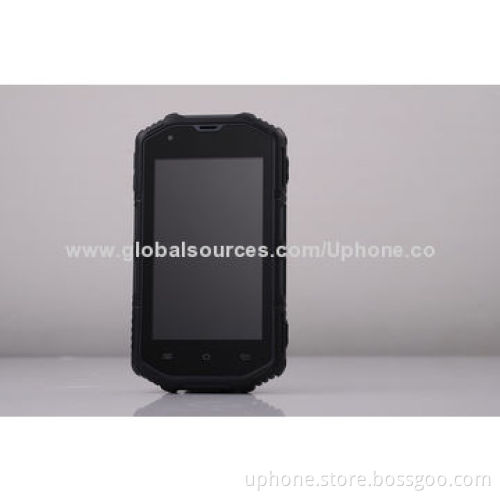 4GB ROM and 512Mb RAM military phones with perfect waterproof, dust proof and shockproof performance